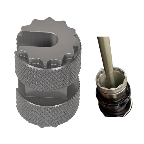 porotmotor Motorcycle Fork Rod Guide Wrench, BPF Tool Compatible with Sh0wa 41/43mm Forks Inner Tube Removal Wrench Front Shock Absorber Disassembly and Assembly