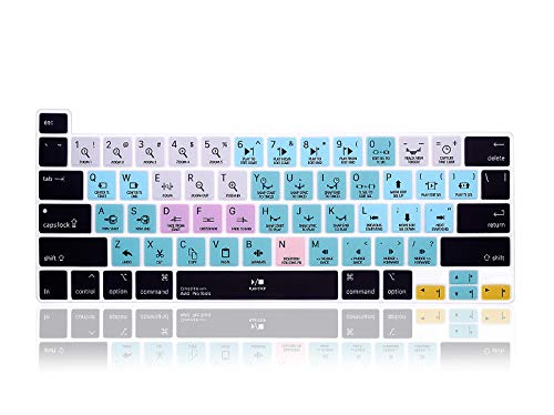 Cubre teclado Pro Tools de silicona para MacBook Pro 16 y MacBook Pro 13 M1 versión EE. UU.