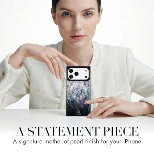 Image of COCOMII Rectangle for iPhone 18 Pro Max /17 Pro Max Case, Black Pearl