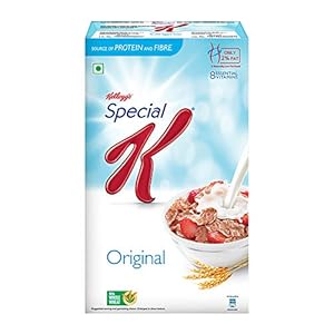 Kellogg’s Special K Original 900g/935g with Whole Wheat | Only 2% Fat, Source of Protein & Fibre | Naturally Low Fat | Naturally Cholesterol Free | Ready To Eat Breakfast Cereal