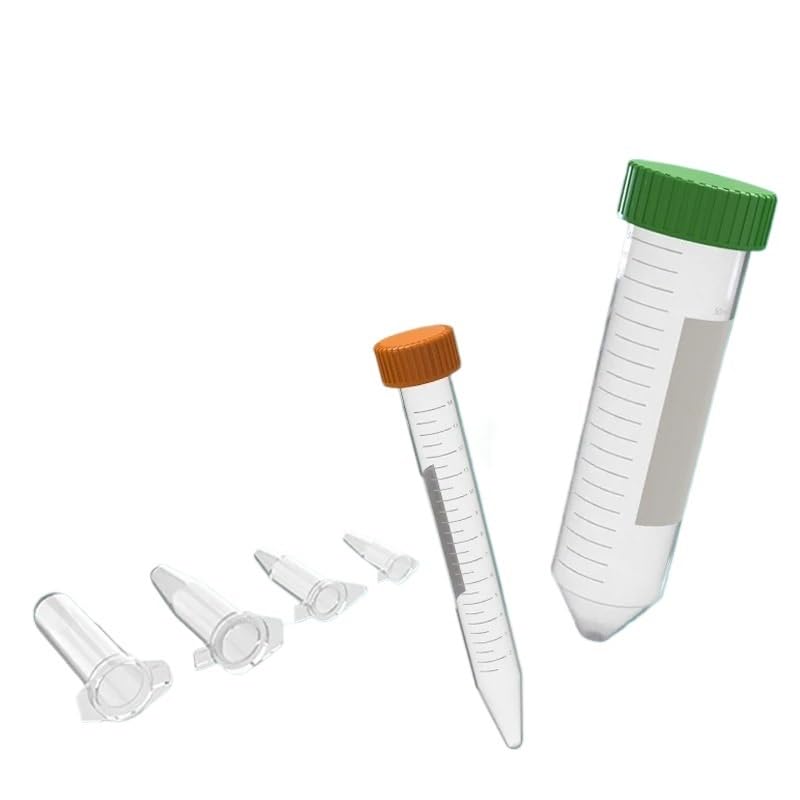Zentrifugenröhrchen aus Kunststoff mit Mikrowaage, 0,2 ml, 0,5 ml, 1,5 ml, 2 ml, 10 ml, 15 ml, 50 ml(15ml(100Pcs))