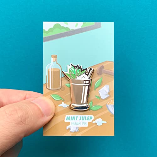 Image of Classic Cocktail Cute Enamel Pins for Bartender Aprons, Jackets, Backpacks and Purses, Shirt and Suit Lapels, Button Badges Brooch Fashion Jewelry