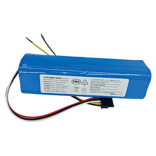 Aleaivy 6500mAh Li-ion Battery for 4090 5090 3090 1690 1890 2090 Robot Vacuum Cleaner 14.4V 18650 Battery Packs