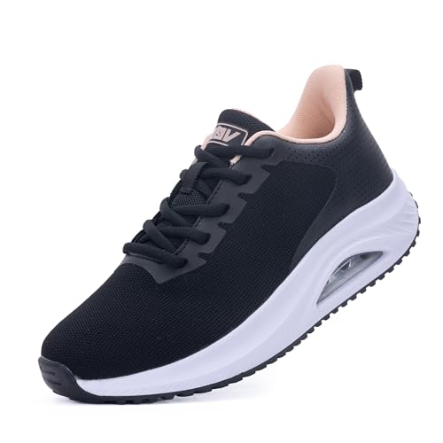 Image of RomenSi Womens Arch Support Walking Shoes Orthotic Fashion Sneakers Tennis Shoes for Plantar Fasciitis Pain Relief US 5.5-11