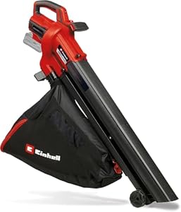 Einhell aspirafoglie VENTURRO 18/210 Power X-Change (ioni litio, 18 V, portata aspirazione 500 m³/h, sacco di raccolta da 45 l, soffiatura fino a 210 km/ora, batteria e caricabatterie esclusi) Solo aspiratore per soffiatore