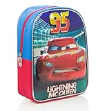 Revestimiento holográfico Disney Mochila mochila Cars Lightning Mc Queen holográfica escuela guardería tiempo libre