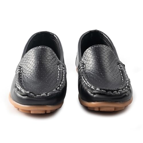 Boys Girls Loafers Dress Flats Slip-On Oxford Casual Moccasins School Walking Boat Shoes(Toddler/Little Kid/Big Kid)3