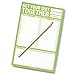1-Count Knock Knock Get Your Shit Together Pad, To Do List Notepad & Daily Planner Pad, 6 x 9-inches (Green)