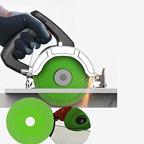 5 StÜcke Glastrennscheibe, Superdünne Diamanttrennscheiben, 4 Zoll Ultradünne Diamantsägeblätter Glaskeramikschneiden Zum Glatten Schneiden, Kammern Und Schleifen Von Glas (Color : 5PCS) Cover