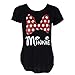 Disney Minnie Mouse Red Sparkle Polka Dot Bow T-Shirt for Mom (Women's, Large)