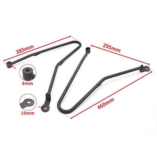 FINMOKAL Barras de proteção de suporte para alforjes para Bonneville T100 T120 2016-2020