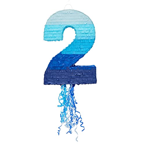 Blue Panda YLYGY Number 2 Pinata - Pull String Pinata thumb #3