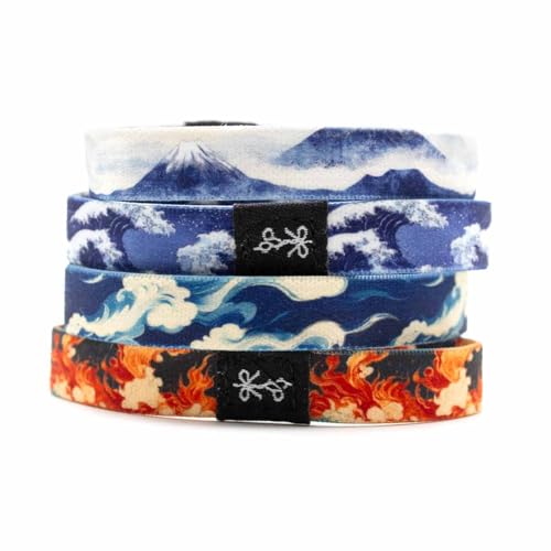 Fire, Air, Water & Earth Hair Ties