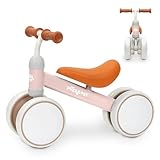 🔨 CRESCE CON LUI, PASSO DOPO PASSO: Incoraggia l'equilibrio, la coordinazione e la fiducia fin dalla prima pedalata, adattandosi alla crescita naturale del bambino dai 12 ai 36 mesi. Senza attrezzi e con un sistema 