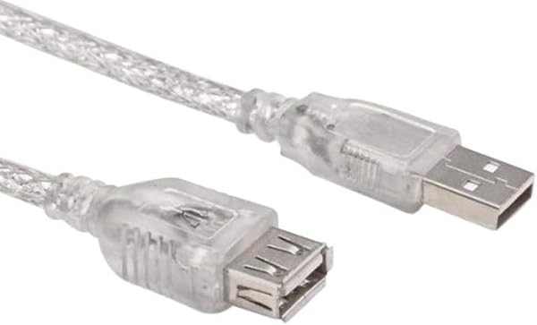 S-link SL-AF2003 Usb2.0 3m Şeffaf Uzatma Kablo