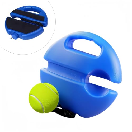 Tennis Trainer Rebound Ball with 3 String Balls, CAASFOOY Tennis Trainer, Solo Tennis Training Equipment, Portable Tennis Training Tool,Suitable for Beginners Sport Exercise by CAASFOOY - Image 4