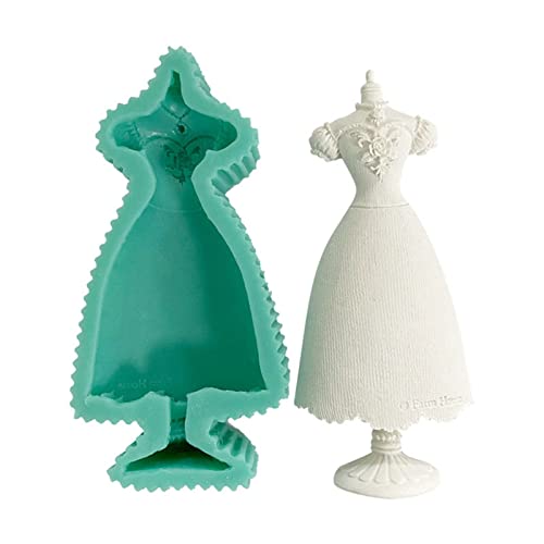 Moldes 3D hechos a mano con forma de traje, con textura de silicona, 24 estilos, regalo para los amantes de la repostería