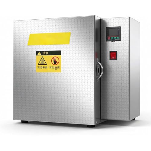 DHMYYXGS Vacuum Casting Machine,Heat Treat Oven,Jewelry Burnout Furnace, Compact Desktop Design,Fast Heating Electric Kiln,for 3D Resin Burnout,Wax Removal and Metal Clay Sintering