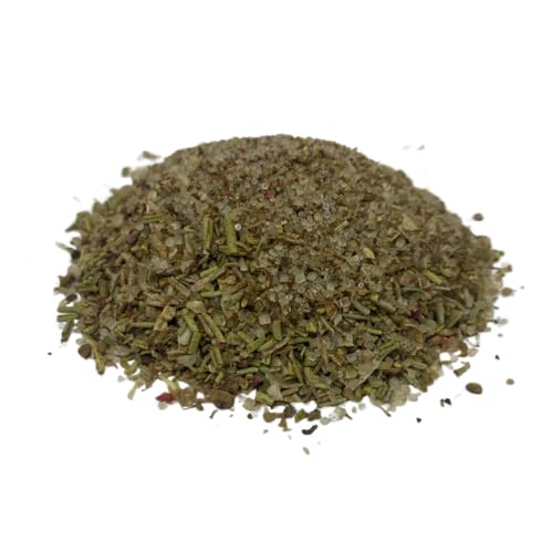 Feinkost-aus-Ungarn.de Mélange d'épices, barbecue, 250 g, marque propre [mélange d'épices, 40,80 g de sel, 2,20 g de matières grasses, 43,10 g de glucides]