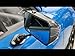 iJDMTOY Pair Universal F1 Style Side Mirrors w/Blue Glass Compatible With Acura Honda Mazda Subaru Toyota Nissan Scion, etc (Brackets Included w/Twill Weave Carbon Fiber Look Finish)