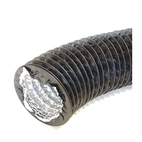 Buy MultiLayered Flexible Duct Hose 125mm / 3m PVC Wire Reinforced