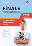 FiNALE Prüfungstraining Erweiterter Erster Schulabschluss Nordrhein-Westfalen: Deutsch 2027 Arbeitsbuch mit Lösungsheft