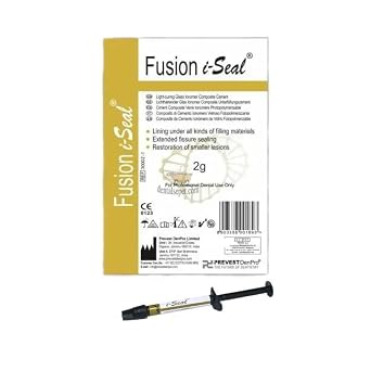 Fusion I-Seal 2 gm | Single Syringe | Flowable GIC | Prevest DenPro