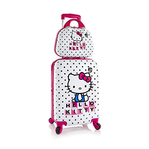 Heys Hello Kitty Spinner and Beauty Case Kid's Luggage, Hello Kitty