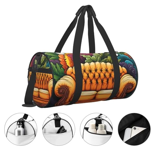 Travel Duffle Bag Lightweight Small Gym Bag Foldable Weekender Overnight Bags with Adjustable Shoulder Strap Carry On Tote Bags Couch Hospital Bag for Women Men3