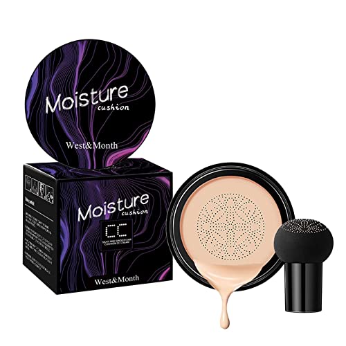 Almofada de ar de cabeça de cogumelo,Almofada de ar de umidade CC Cream Cabeça de cogumelo | Correti