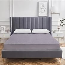 Moirai 100% Waterproof Ultra Soft Cotton Feel Terry Mattress Protector King Size 78x72 Inches | Breathable Hypoallergenic Fitted King Size Bed Protector Cover (78x72 inch | 6.5x6 Feet)