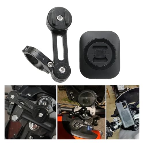 Kit montage support de téléphone moto guidon robuste et stable - 6