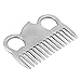 Horse Mane and Tail Brush, Curry Comb for Horse Mane & Tail Metal Comb Curry for for Cleaning Hair Removing Loose Undercoat Knots (3.9in)
