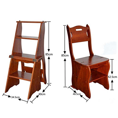 Tabouret transformable bois 4 marches design ingénieux