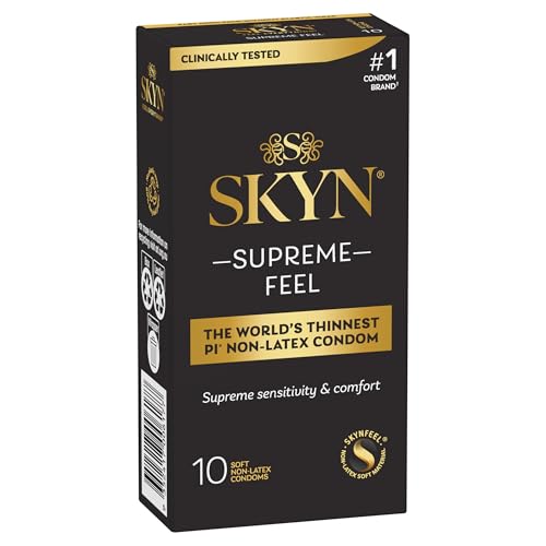 SKYN Supreme Feel Ultra-Thin Non-Latex Condoms 10 Pack