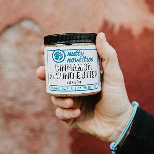 Nutty Novelties Cinnamon Almond Butter - High Protein, Sweet Almond Butter - All-Natural, Light Almond Butter Free Of Cholesterol & Preservatives - Pure Almond Butter - 8 Ounces #TOP4