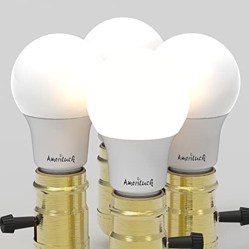 AmeriLuck 3-Way LED Light Bulb A19, Multi Wattage 50-75-100W Equivalent, Low-Medium-High Setting, Omni-Directional, 4 Pack Cool White 4000K