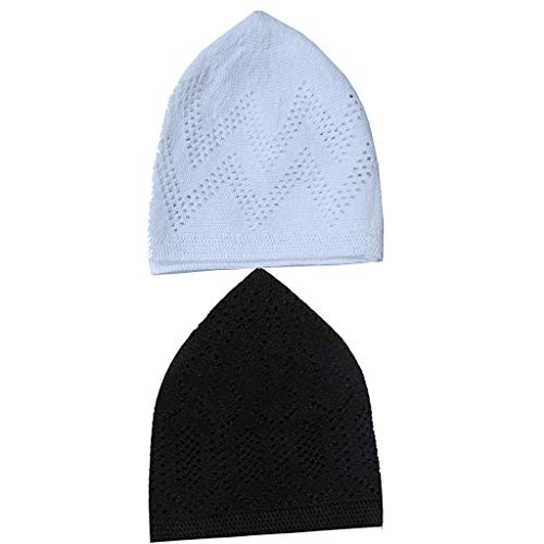 Men's Cotton Muslim Namaz Topi (Pack Of 
