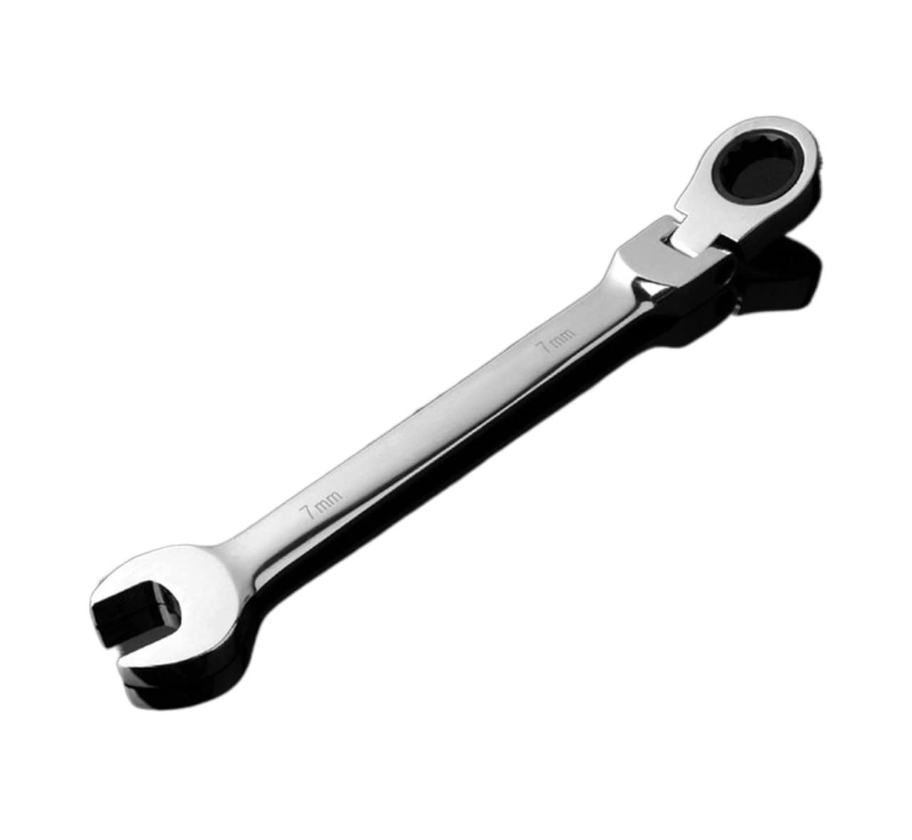Zestaw kluczy płaskich, 1 sztuka, zestaw kluczy płaskich, 6-11 mm, elastyczna głowica, klucz płasko-oczkowy, zestaw narzędzi Autorepara