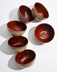 Reactive Glaze Brown Yellow