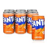 Fanta, 6 pack, 7.5 oz. mini cans