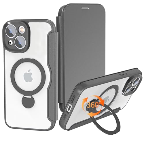 yp蒠^ziPhone 13/14p P[X 蒠^ 2J[h[ wʃNA 360x]MagSafeO֗ y ^ ϏՌ Sʕی cΉ U[f }OZ[tΉ  