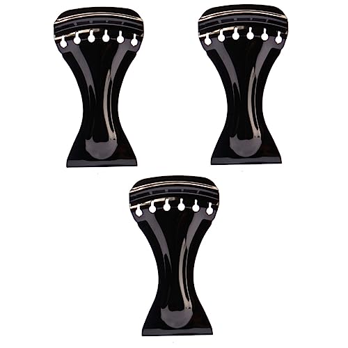 Resonator Guitar 3Pcs 6 String Tailpiece Resonator Guitar Echo Guitar Replacement Dobro Tailpiece Guitar Tailpiece F05 Galvanized Component 6 String Tailpiece #TOP5