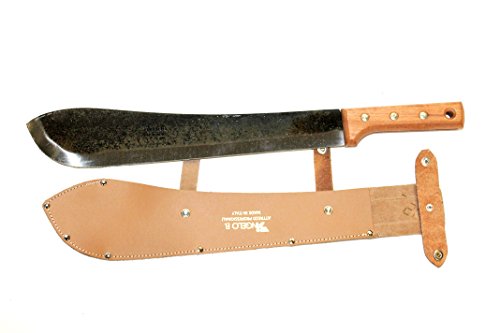 Angelo B 09.45.00 Machete con Fodero, Nero