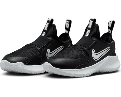 Nike Tênis De Corrida Infantil Flex Runner 3 Road Preto/Branco/Preto