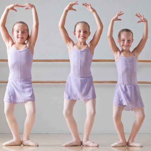 Daydance Pink Tights for Girls Dance, Ballet Pink Tights for Girls Soft Footed Tights for Gymnastics Recital Ages 4-6 (2 Pairs) by Daydance - Used condition - Image 2