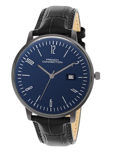 Image of French Connection Blue Sunray Dial | Analog Watch for Men's | FCN0163UBL