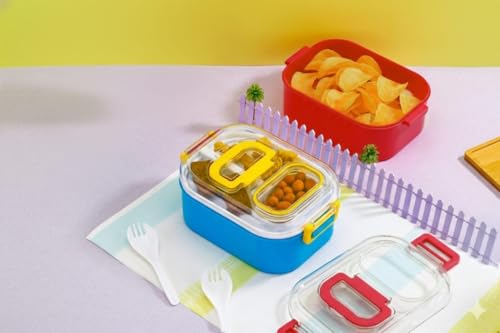 Image of Stainless Steel Lunch Box with Leak Proof Lid, BPA Free Tiffin Box for Kids & Adults, Airtight Bento Lunch Container for Office, School & Travel