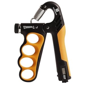 Grip Strength Trainer, Adjustable Resistance 11-220 Ibs Forearm Strengthener,Hand Grip Strengthener With Digital Counter,Improve Wrist Strength,Hand Recovery Exercises