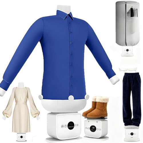 Upgraded Automatic Shirt Ironing Machine - Quick Wrinkle Remover, Adjustable 50-70°C, Inflatable Design for Home & Office, Efficient Ironing Solution, Shirt Care